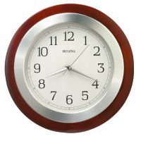 Bulova Reedham Wooden Wall Clock Collection