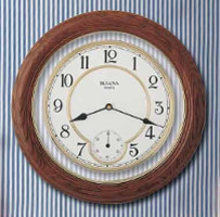 Bulova William Floating Dial Wall Clock