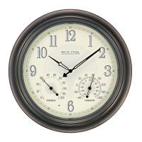 Bulova Weather Master Wall Clock