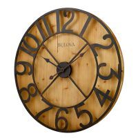 Bulova Silhouette 29&quote; Gallery Wall Clock