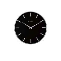 Bulova Metro Black Gallery Wall Clock