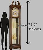 Ridgeway Harper Quartz Grandfather Clock